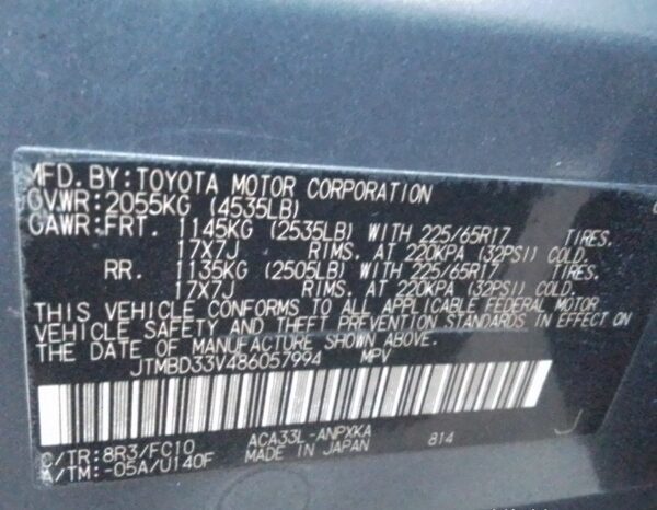 
								2008 TOYOTA RAV4 – Power, Comfort & Reliability in One SUV! full									